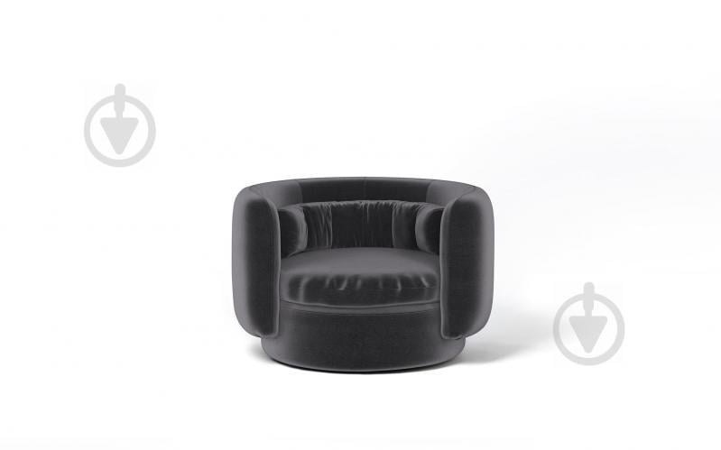 Мягкое кресло JecksonLoft Арм Велюр чёрное 0206