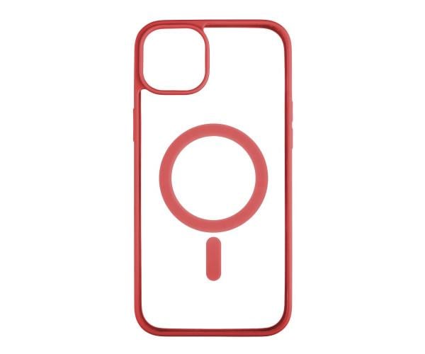 Чохол-накладка Color + MagSafe для Apple iPhone 14 Plus 01, Red