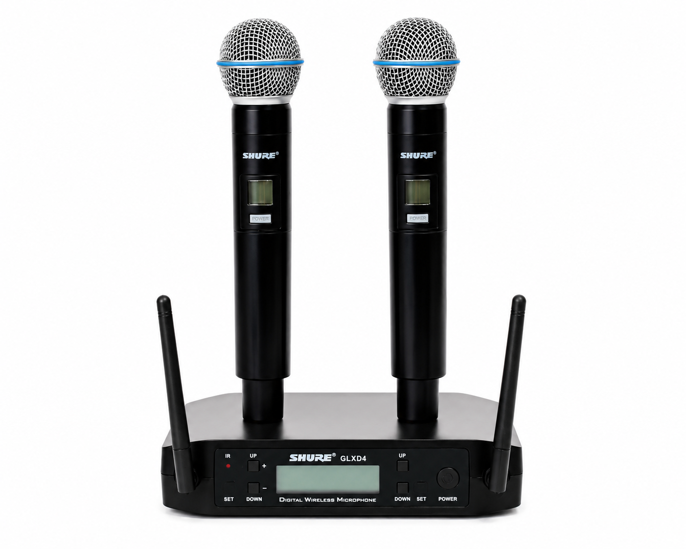 Радіосистема з двома ручними мікрофонами SHURE GLXD4/BETA58A - фото 2