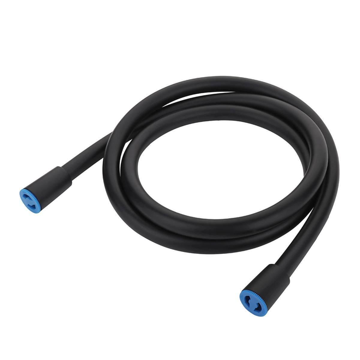 Шланг для душу Perla полівінілхлорид 150 см Чорний (000056965)