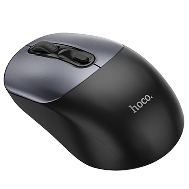 Компьютерная мышь беспроводная Hoco GM28 2,4G Black/Metal gray (00000071100_1)