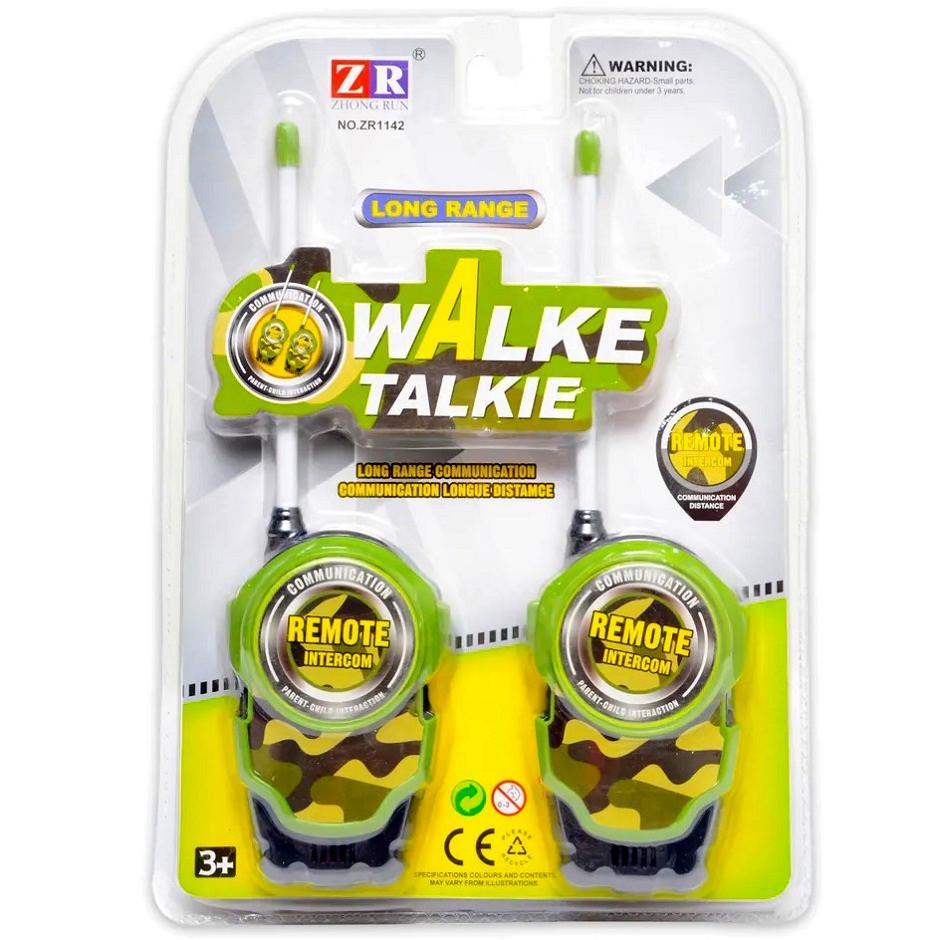 Детский игровой набор раций Walkie Talkie 2 шт. Хаки (28443406)