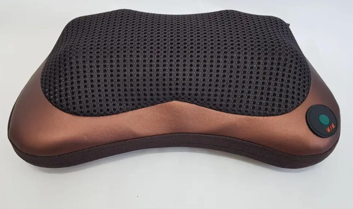 Массажная подушка с инфракрасным подогревом Massage Pillow QY-8028 8 шариков (8028)