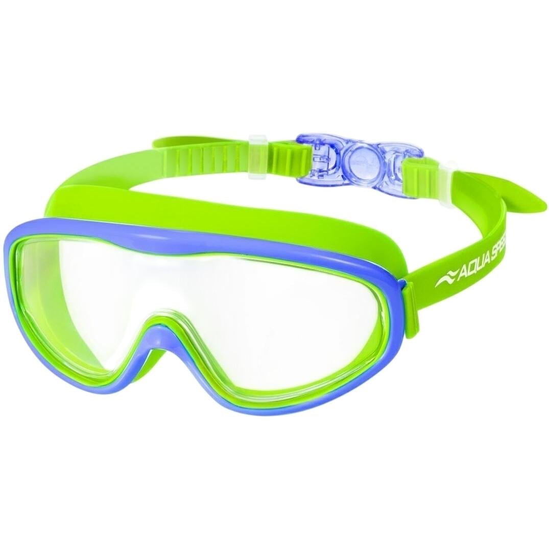 Очки для плавания детские Aqua Speed TIVANO JR Зелено-синий (236-30)