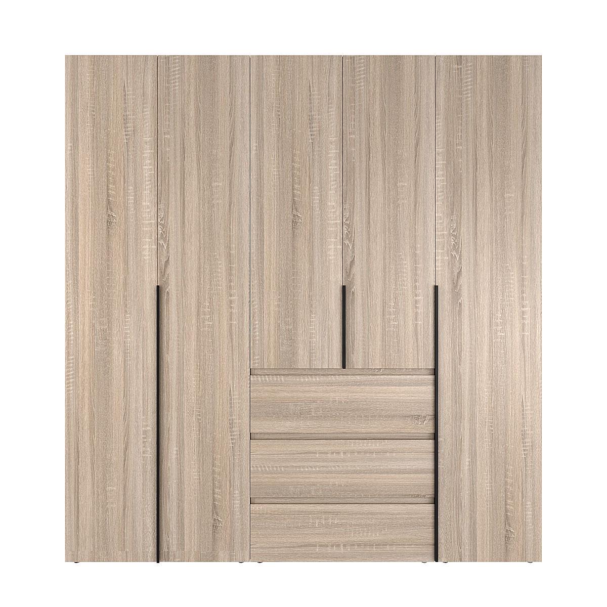 Шафа розпашна комбінована ART IN HEAD №4 Light 2000x500x2200 мм Дуб Сонома світлий (GALTK0413000000) - фото 1 Шафа розпашна комбінована ART IN HEAD №4 Light 2000x500x2200 мм Дуб Сонома світлий (GALTK0413000000) - фото 1