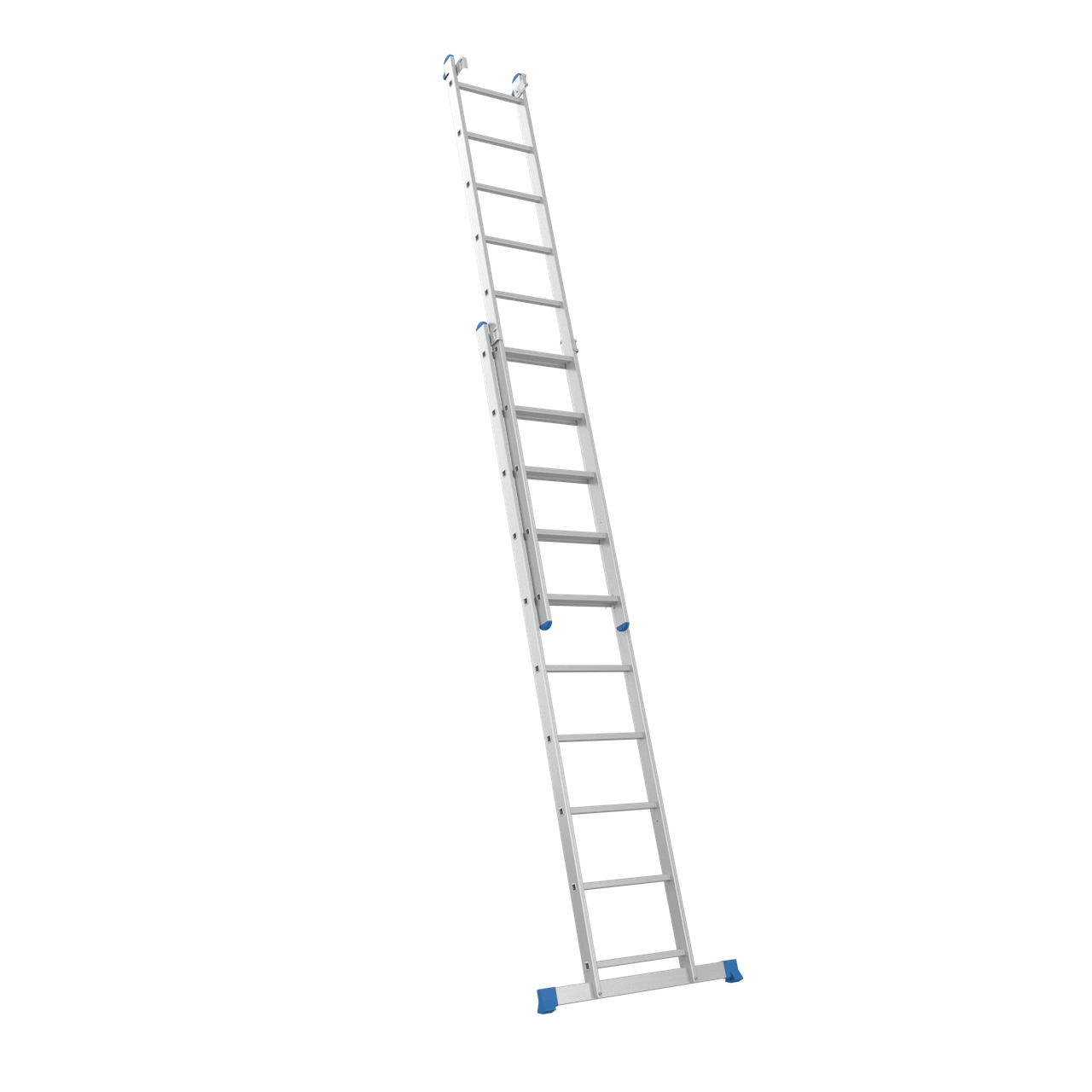 Лестница алюминиевая трехсекционная Меткас 3х10 5,6 м (3DPanda-3H702010) - фото 3 Лестница алюминиевая трехсекционная Меткас 3х10 5,6 м (3DPanda-3H702010) - фото 3