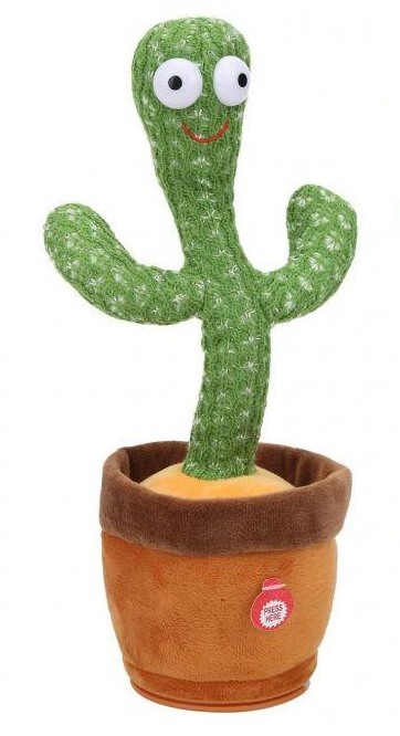 Кактус танцюючий 120 пісень з підсвічуванням (1758049206)