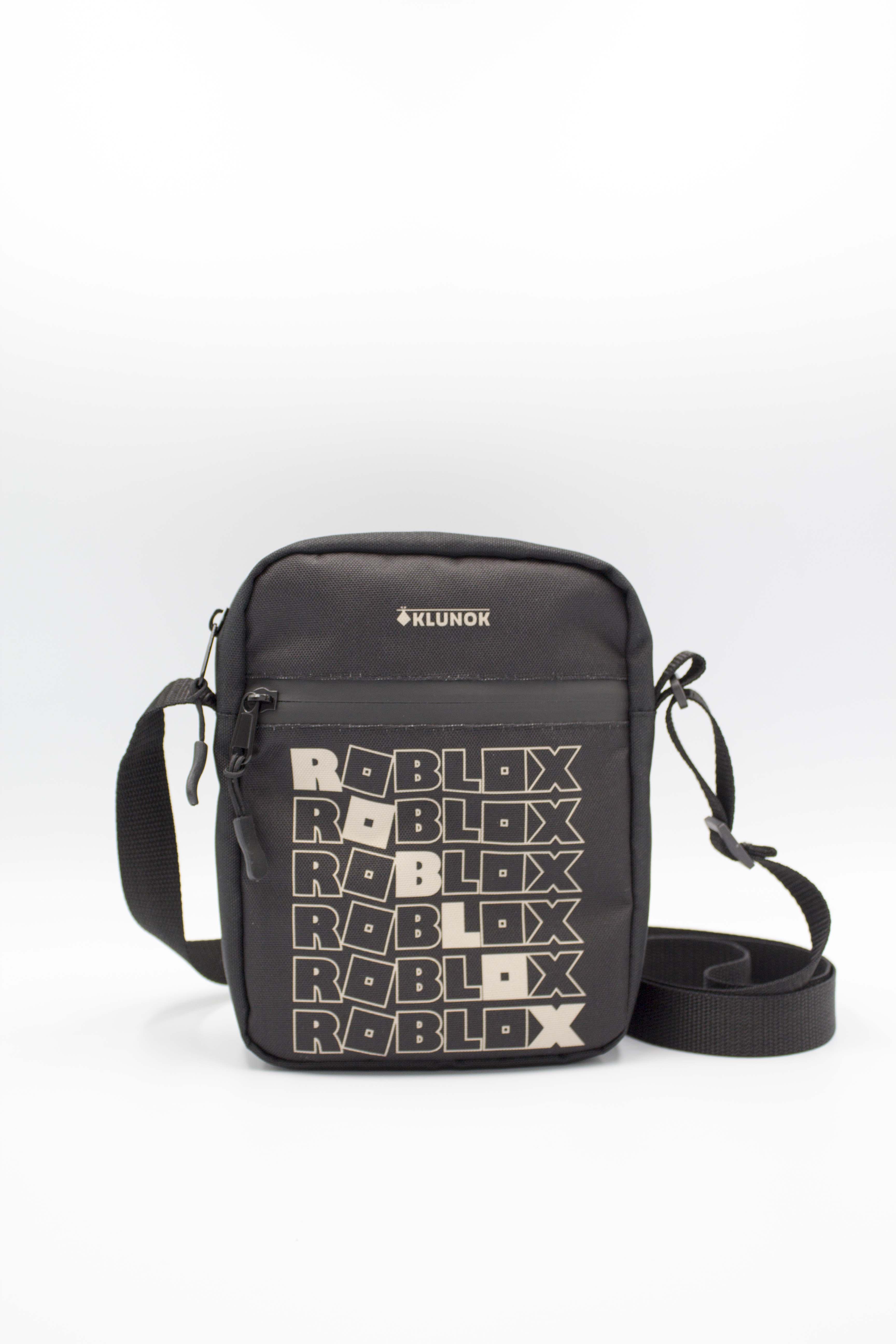 Сумка через плече месенджер для хлопців з лого Роблокс Чорний (К-20) - фото 6 Сумка через плече месенджер для хлопців з лого Роблокс Чорний (К-20) - фото 6