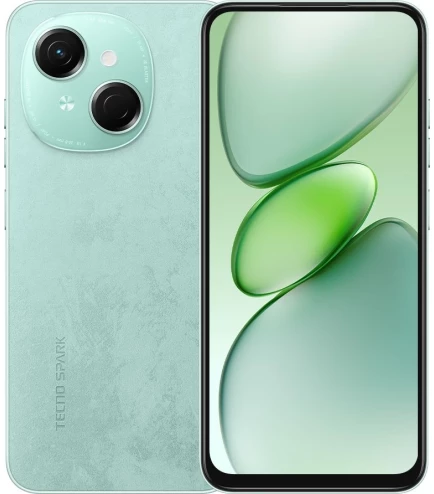 Смартфон Tecno Spark Go1 KL4 3/64Gb Magic Skin Green (1609602)