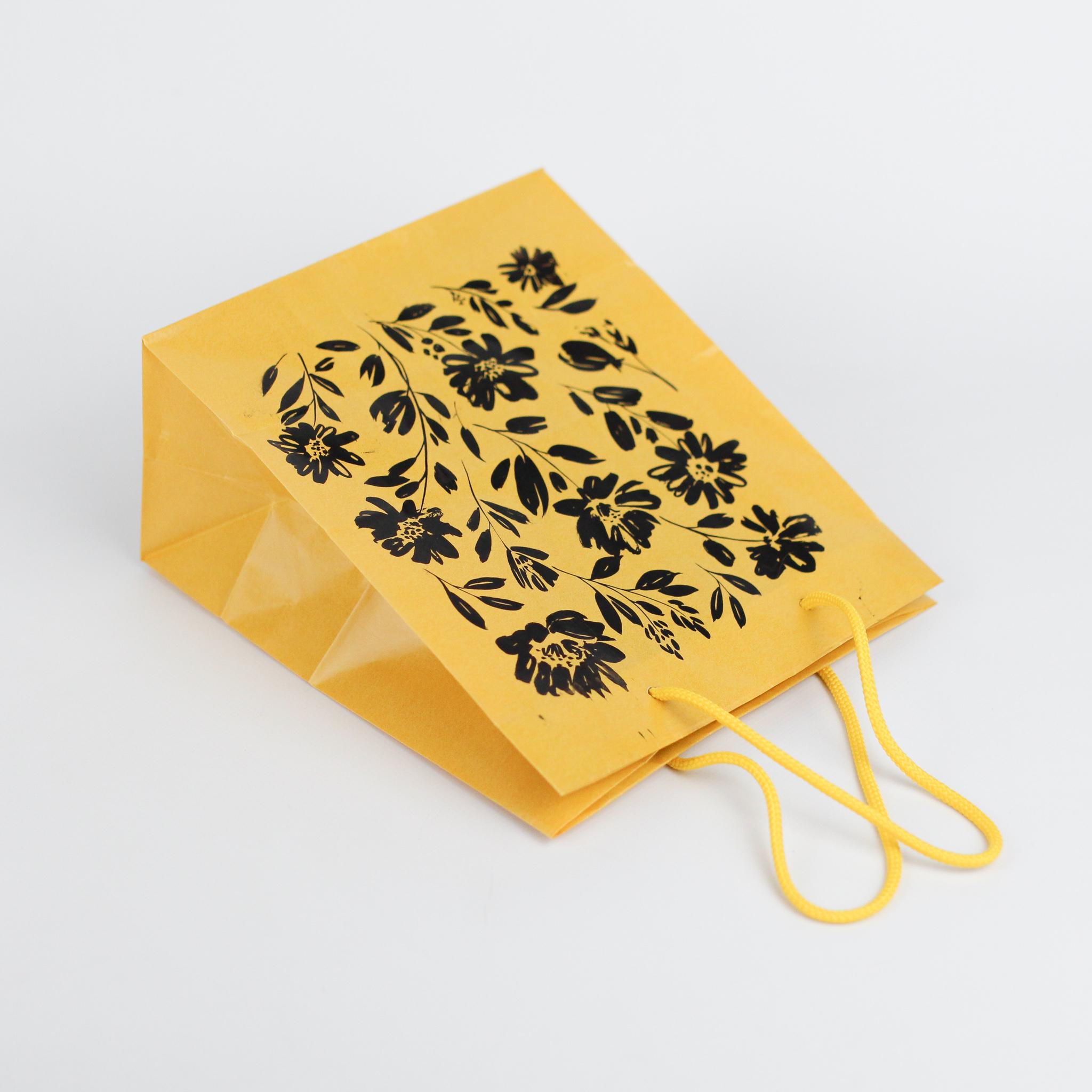 Пакет подарочный с ручками крафт 40 шт. 210х115х250 мм - фото 3 Пакет подарочный с ручками крафт 40 шт. 210х115х250 мм - фото 3