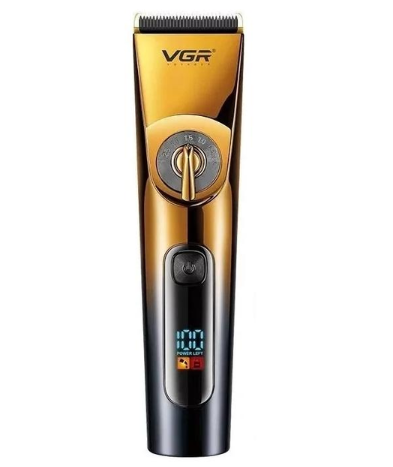 Машинка для стрижки VGR V-663 з насадками Чорний з золотим (14424716)