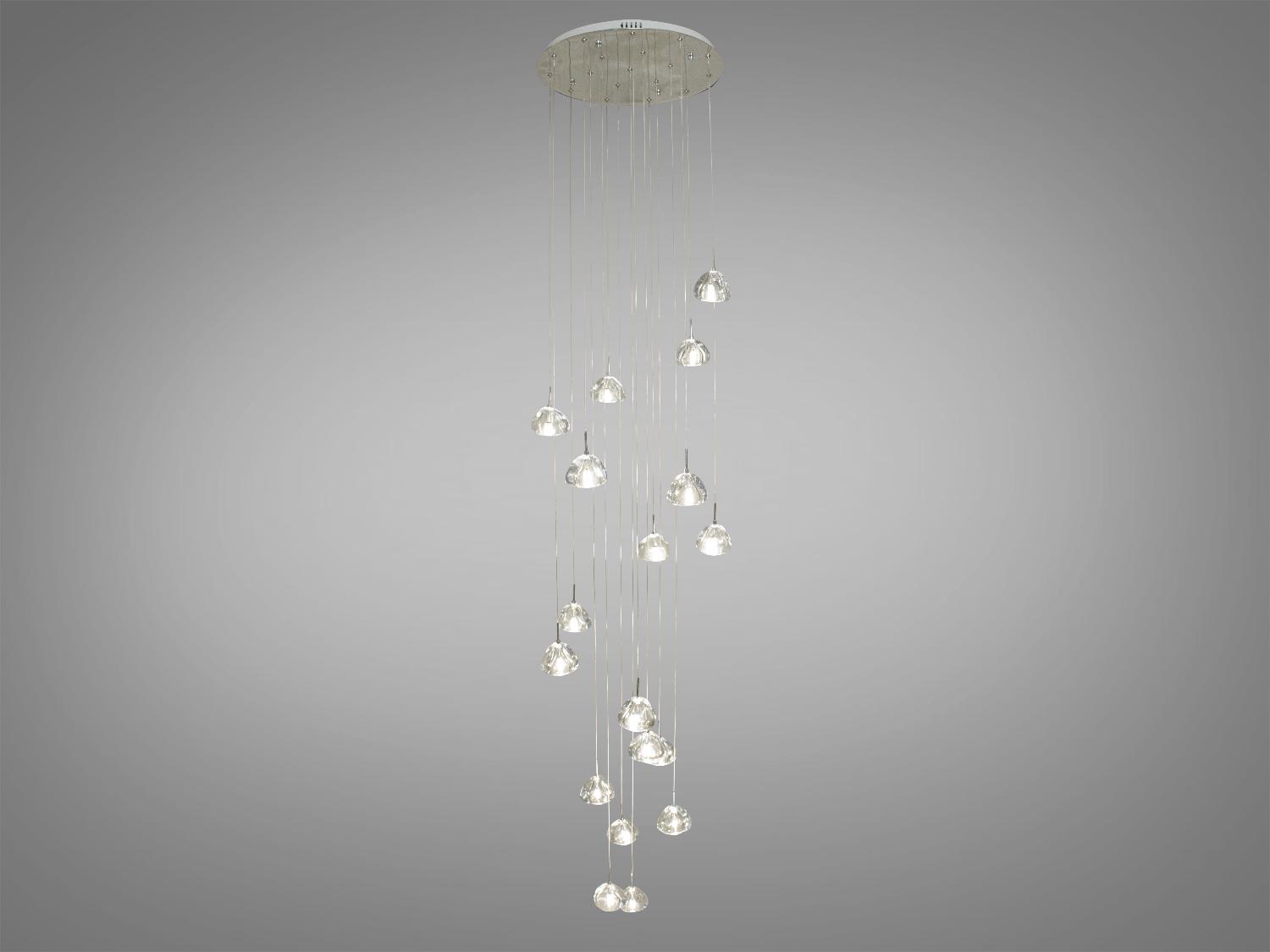 Люстра підвісна 20 Вт Хром (3004/18HR) - фото 1 Люстра підвісна 20 Вт Хром (3004/18HR) - фото 1