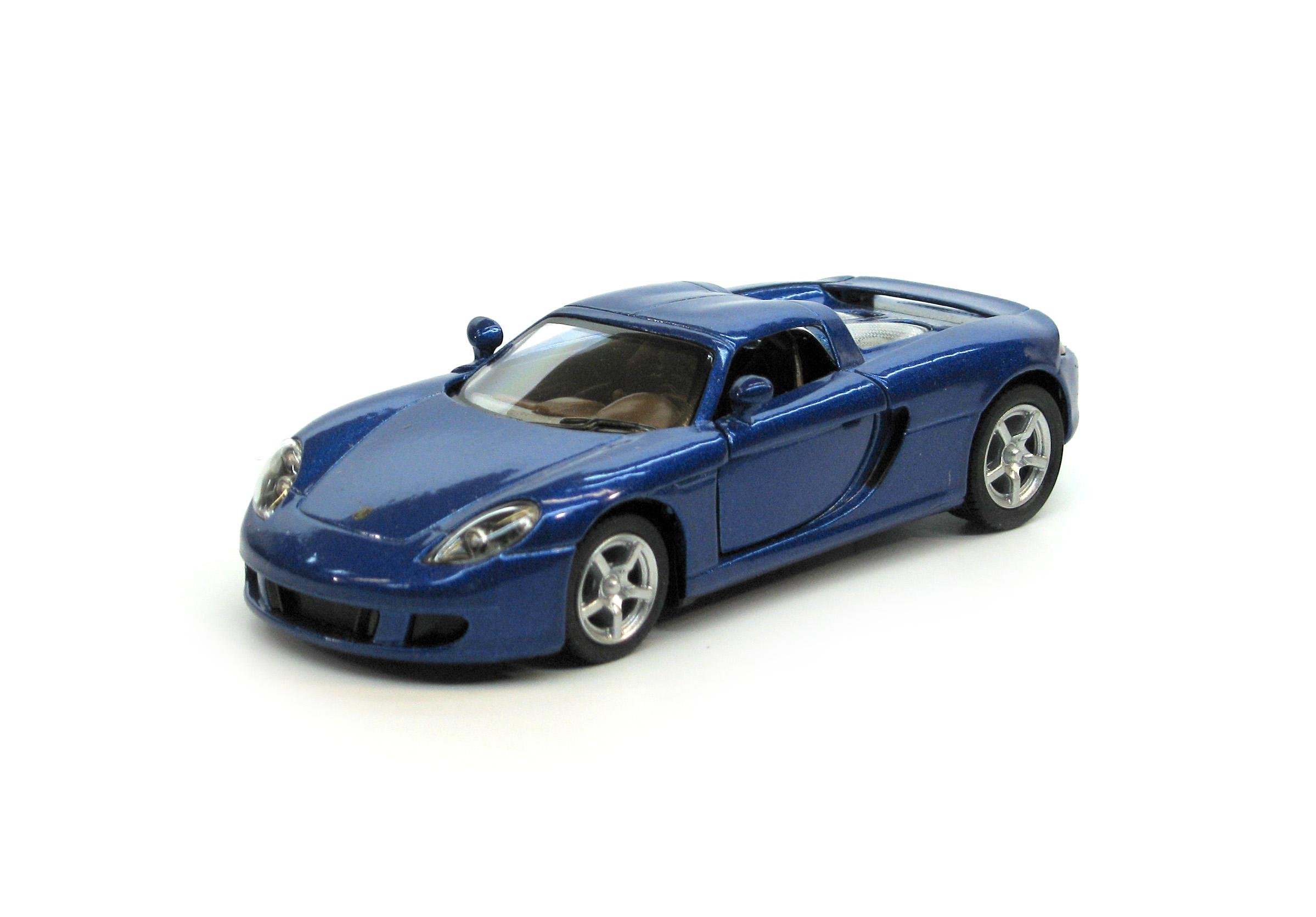 Машина металлическая KT5081W Porsche Carrera GT (KT5081W Blue)