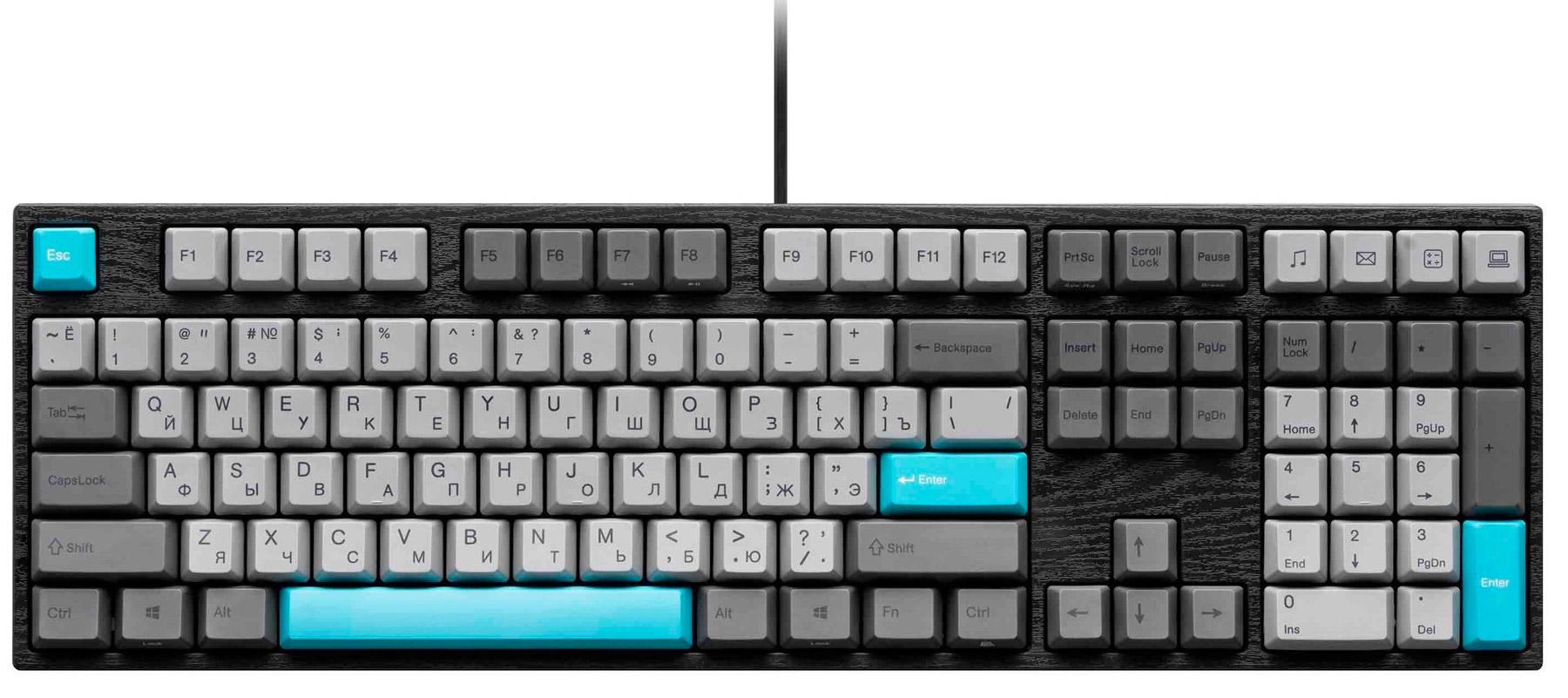 Клавиатура Varmilo VEA108 Moonlight Cherry Mx Blue Multicolor (A26A023A1A1A06A007)