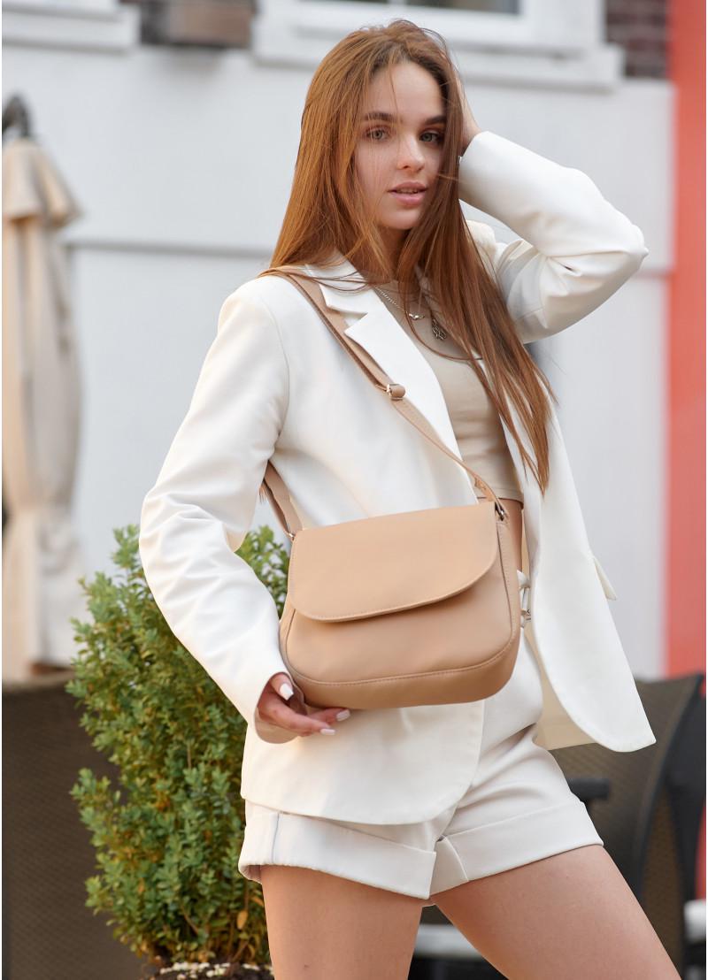 Жіноча сумка Sambag Rose BZN Бежевий (94000026)