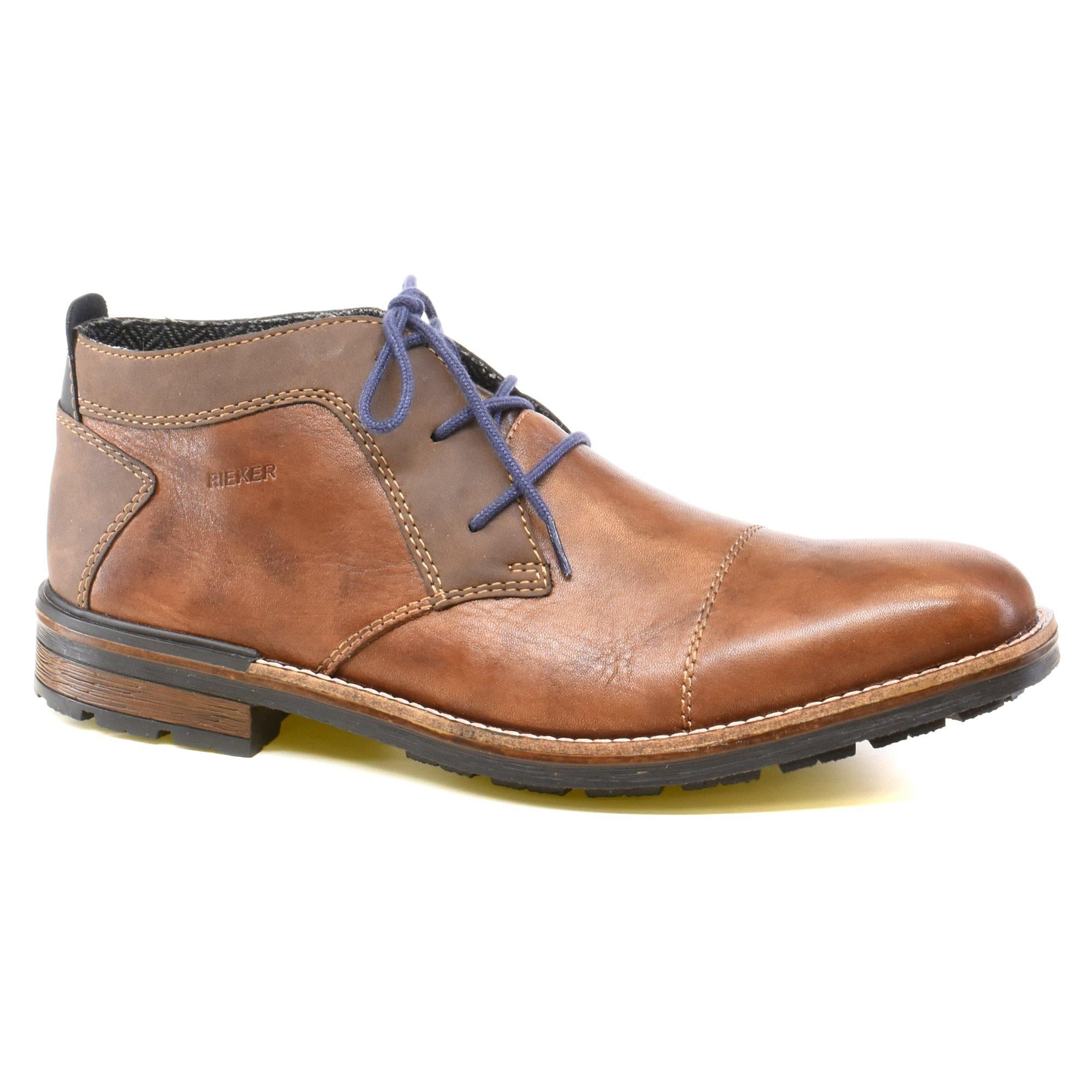 Ботинки осенние мужские Rieker р. 45 Коричневый (55138-45)