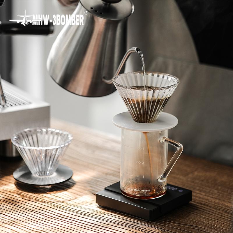 Пуровер скляний MHW-3BOMBER Elf на 1-2 особи White (FC5875W) - фото 6