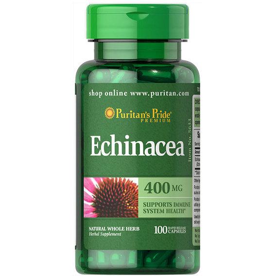 Эхинацея Puritan's Pride Echinacea 400 мг 100 Caps