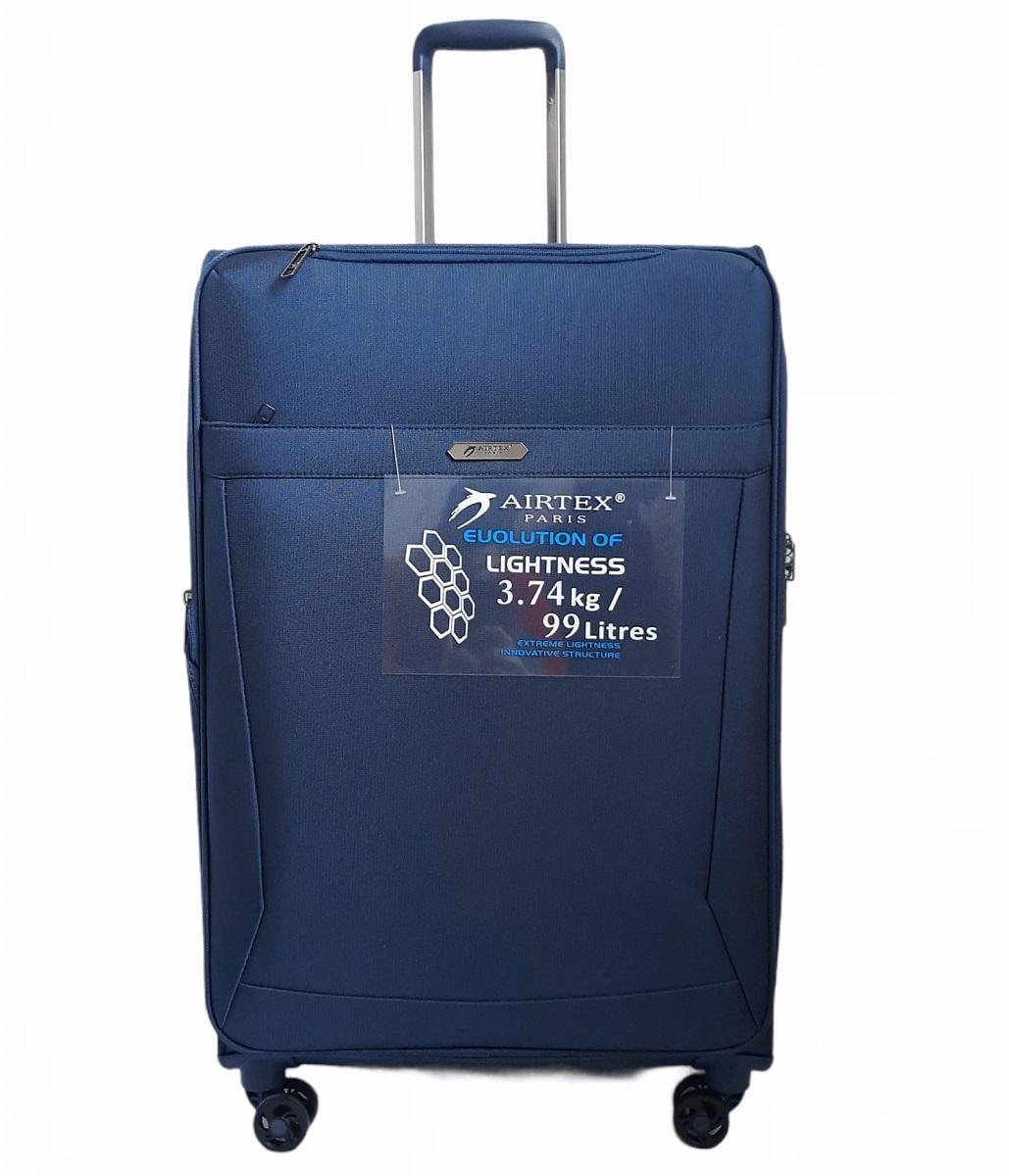 Чемодан тканевый AIRTEX 830 большой 4 колеса Синий (At00046) Чемодан тканевый AIRTEX 830 большой 4 колеса Синий (At00046)