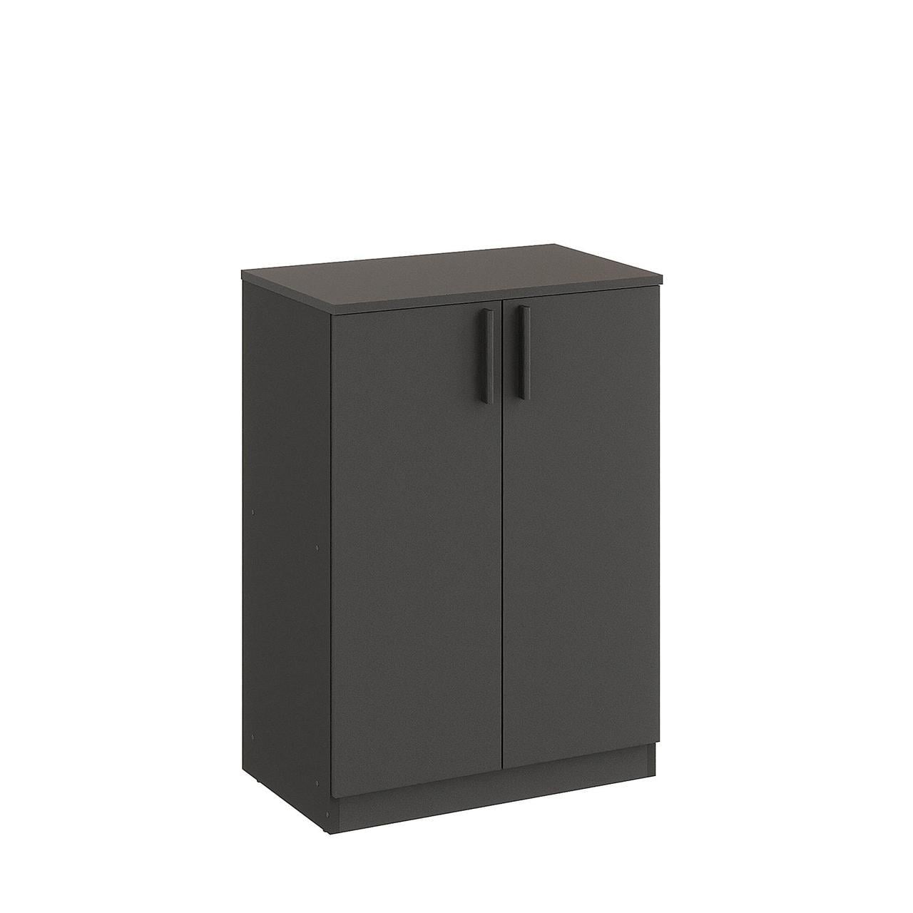 Комод KOMTO CABI 60 з 2 дверцятами Антрацит (p-186-1334)