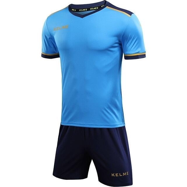 Комплект футбольної форми Kelme SEGOVIA 3XL Блакитно-синій (8351ZB1158.9996)