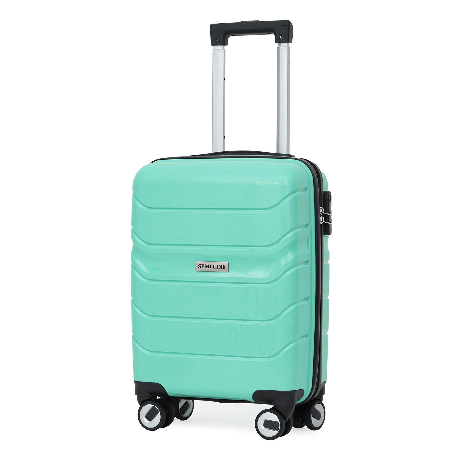 Чемодан SEMI LINE 20" S Sea Green (T5617-1) - фото 1