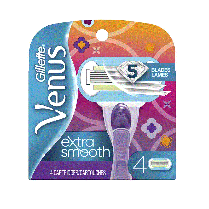 Картриджі змінні для гоління жіночі Gillette Venus Embrace Extra Smooth 4 шт. (7867211)