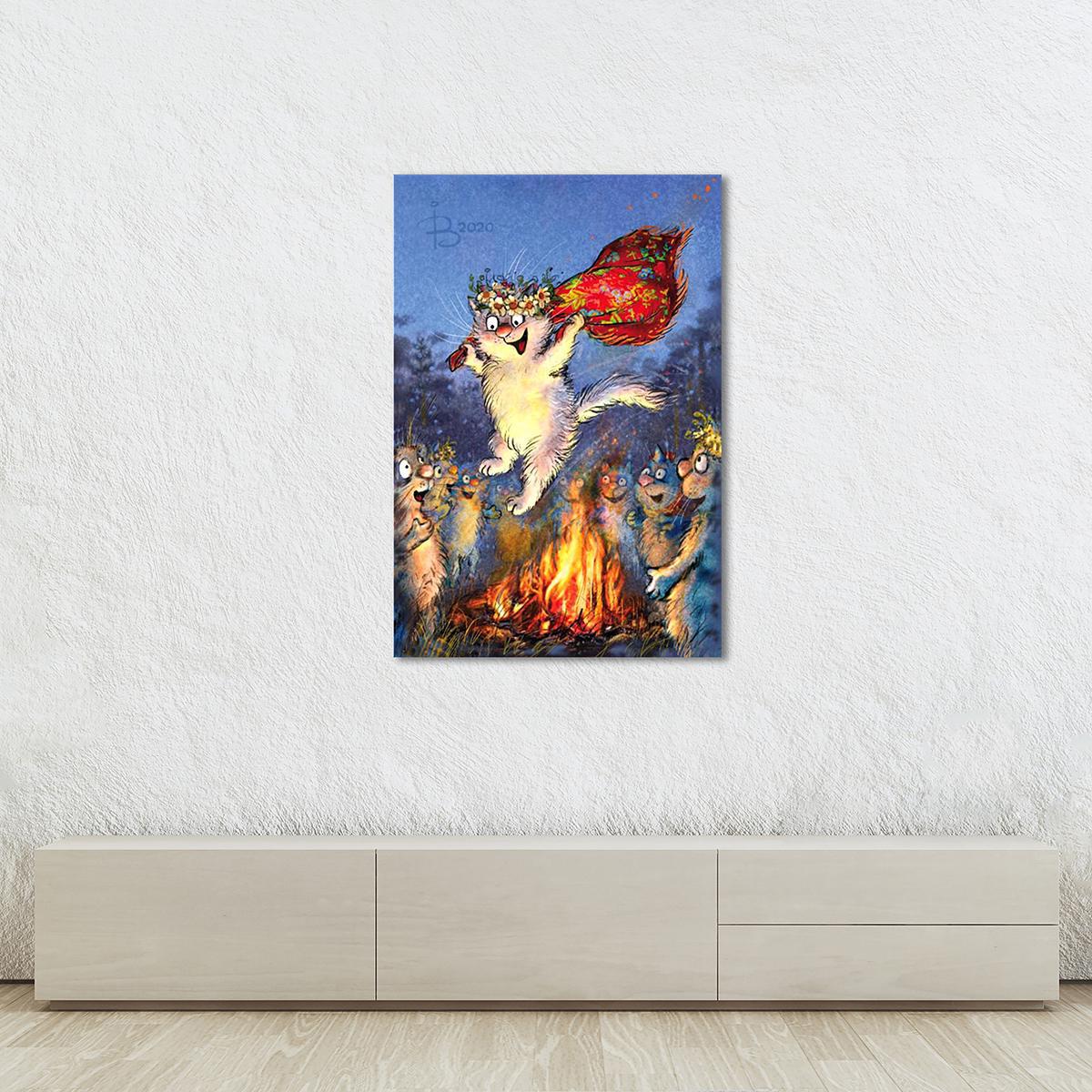 Модульная картина На Ивана на Купала 30х45 см