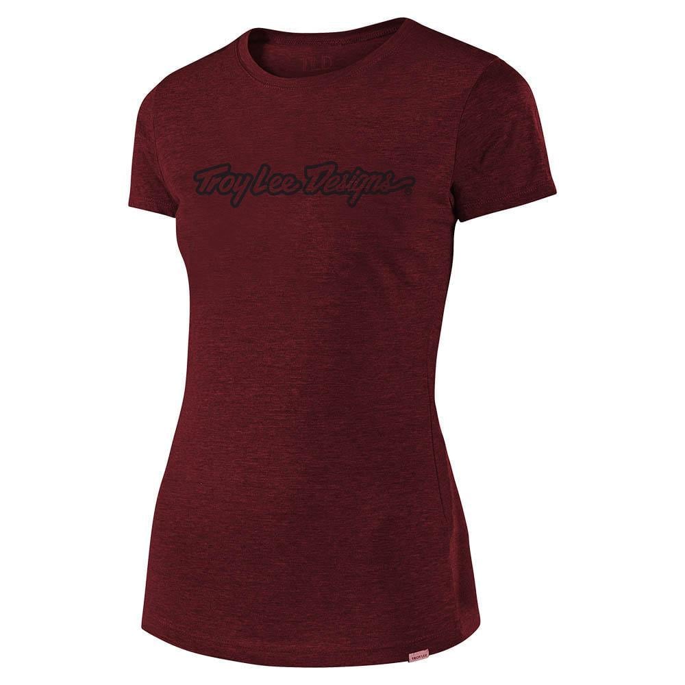 Футболка женская Troy Lee Designs WMNS Signature Tee MAROON M Красный (32402814) Футболка женская Troy Lee Designs WMNS Signature Tee MAROON M Красный (32402814)