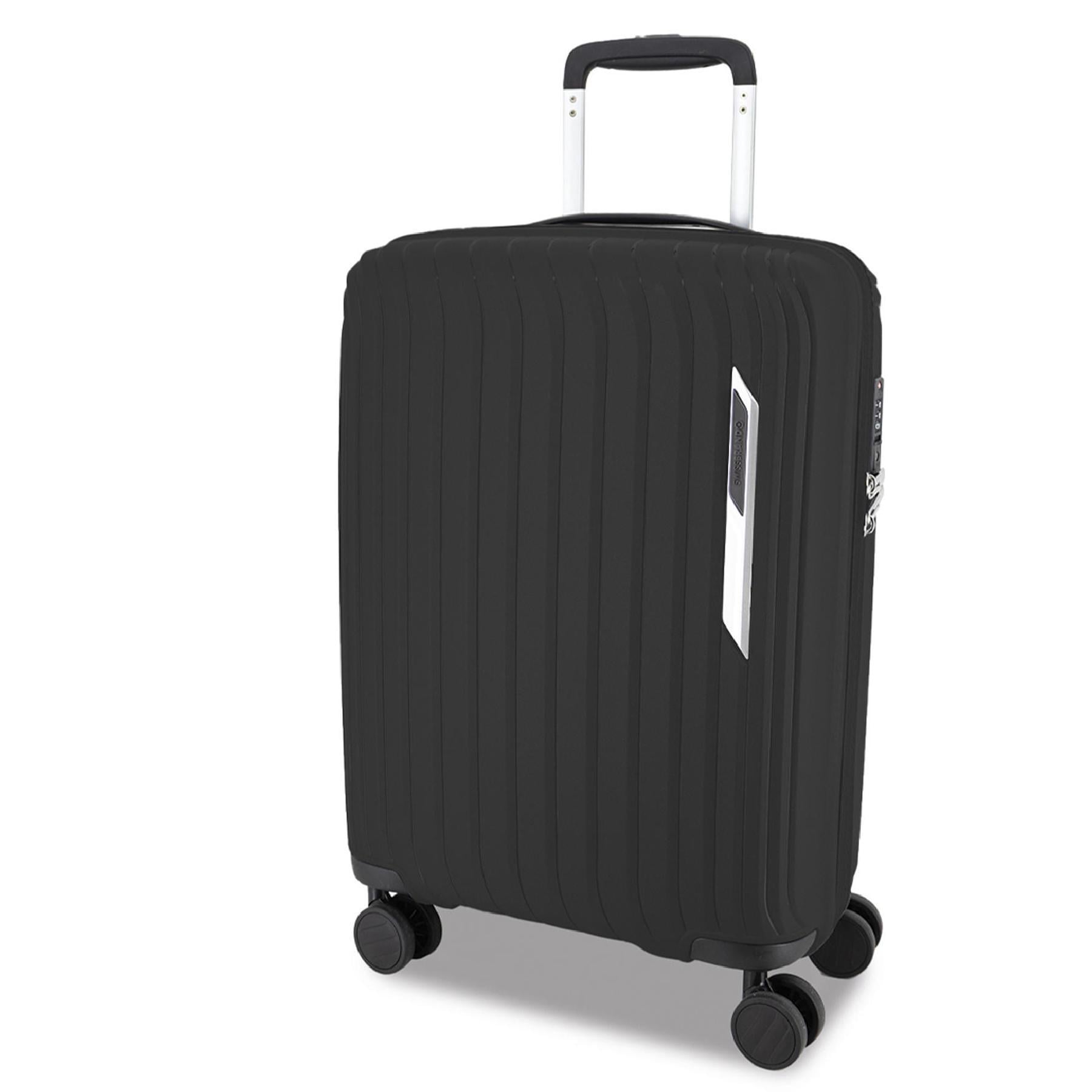 Чемодан Swissbrand Narberth L Black (SWB_LHNAR001L)