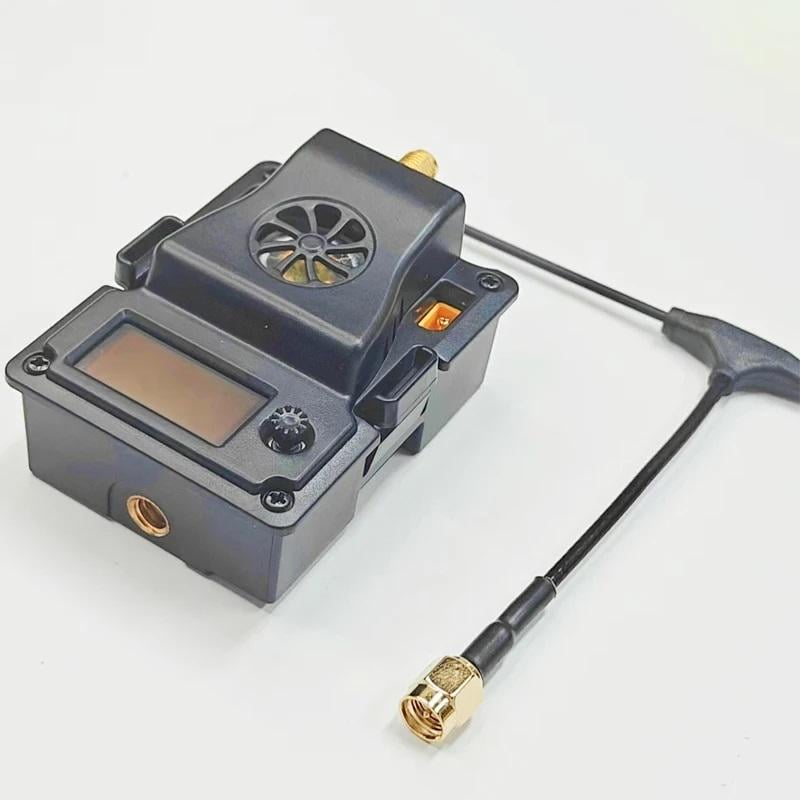 Наружный JR модуль для пультов управления FPV дронами BelinRC ELRS 433MHz Micro TX 1W с антенной ELRS (00-00029789)