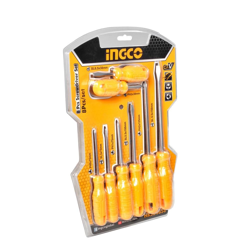 Набор отверток INGCO HKSD0858 8 шт.