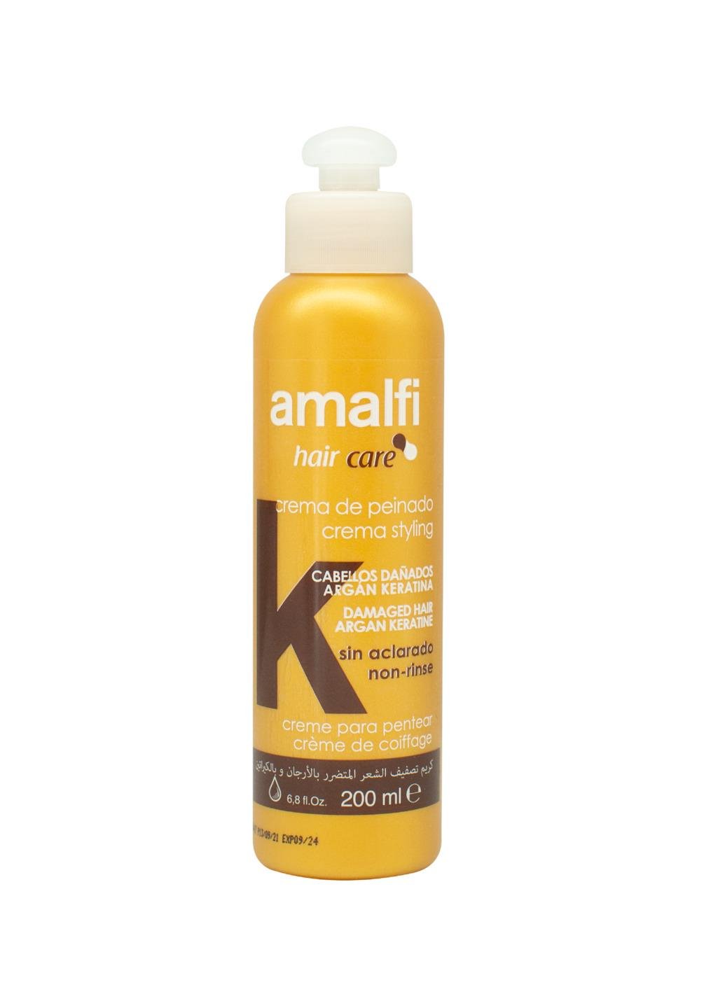 Стайлинг крем Amalfi для поврежденных волос Argan 200 мл (НФ-00004475)