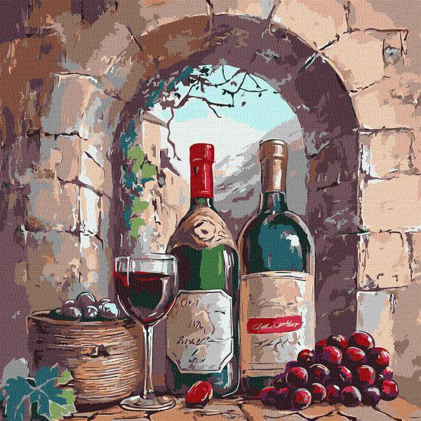 Картина по номерам Ideyka Вкус выдержки 40x40 см (Id-KHO5729)