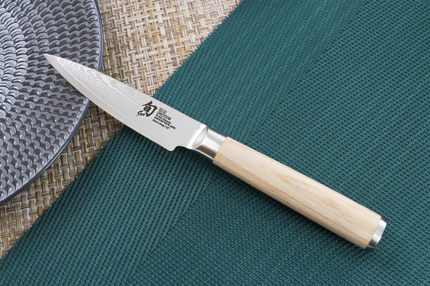 Нож кухонный KAI Shun Classic для овощей 90 мм White (DM-0700W) - фото 8 Нож кухонный KAI Shun Classic для овощей 90 мм White (DM-0700W) - фото 8