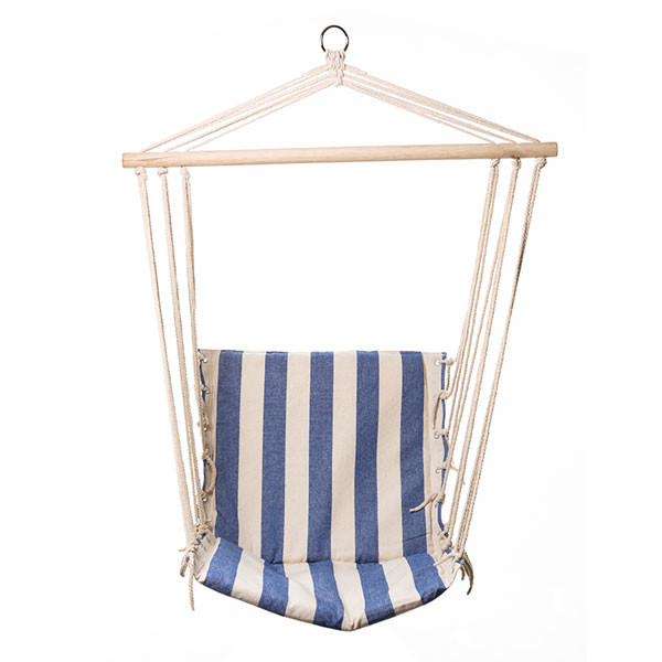 Гамак сидящий подвесной до 100 кг 90/60 см Синий (483В-3WS)