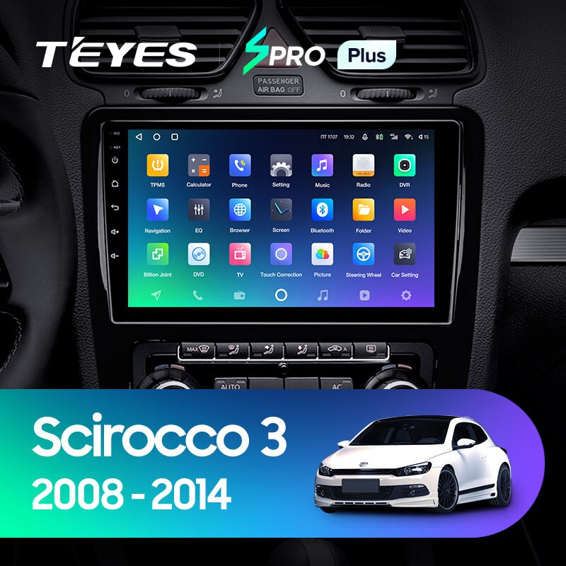 Автомагнитола штатная Teyes SPRO Plus для Volkswagen Scirocco 3 III Mk3 2008-2014 Android SPRO PLUS 6+128G Wi-Fi/4G вариант F2 (1739871885) - фото 2 Автомагнитола штатная Teyes SPRO Plus для Volkswagen Scirocco 3 III Mk3 2008-2014 Android SPRO PLUS 6+128G Wi-Fi/4G вариант F2 (1739871885) - фото 2