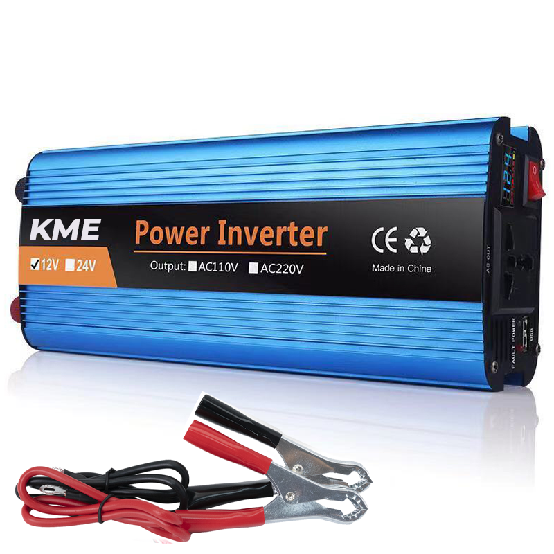 Автомобільний інвертор KME 1000 W 12 V на 220 V (PI-KME2)