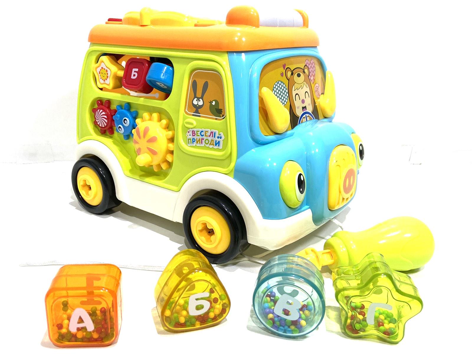 Ігровий центр TK Group Автобус на українськіймові з підсвічуванням (67159)