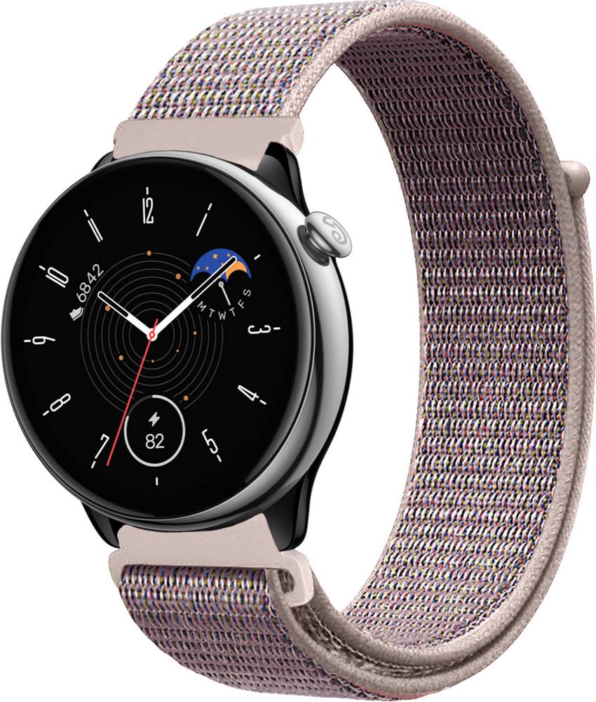 Ремешок нейлоновый Sport Loop для Amazfit GTR Mini Grey/Pink (33603-06)