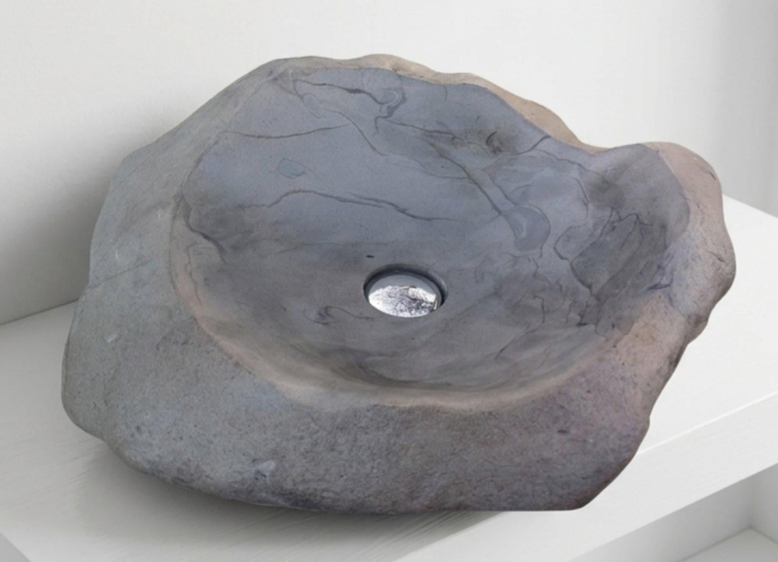 Раковина из натурального камня 47х43 см