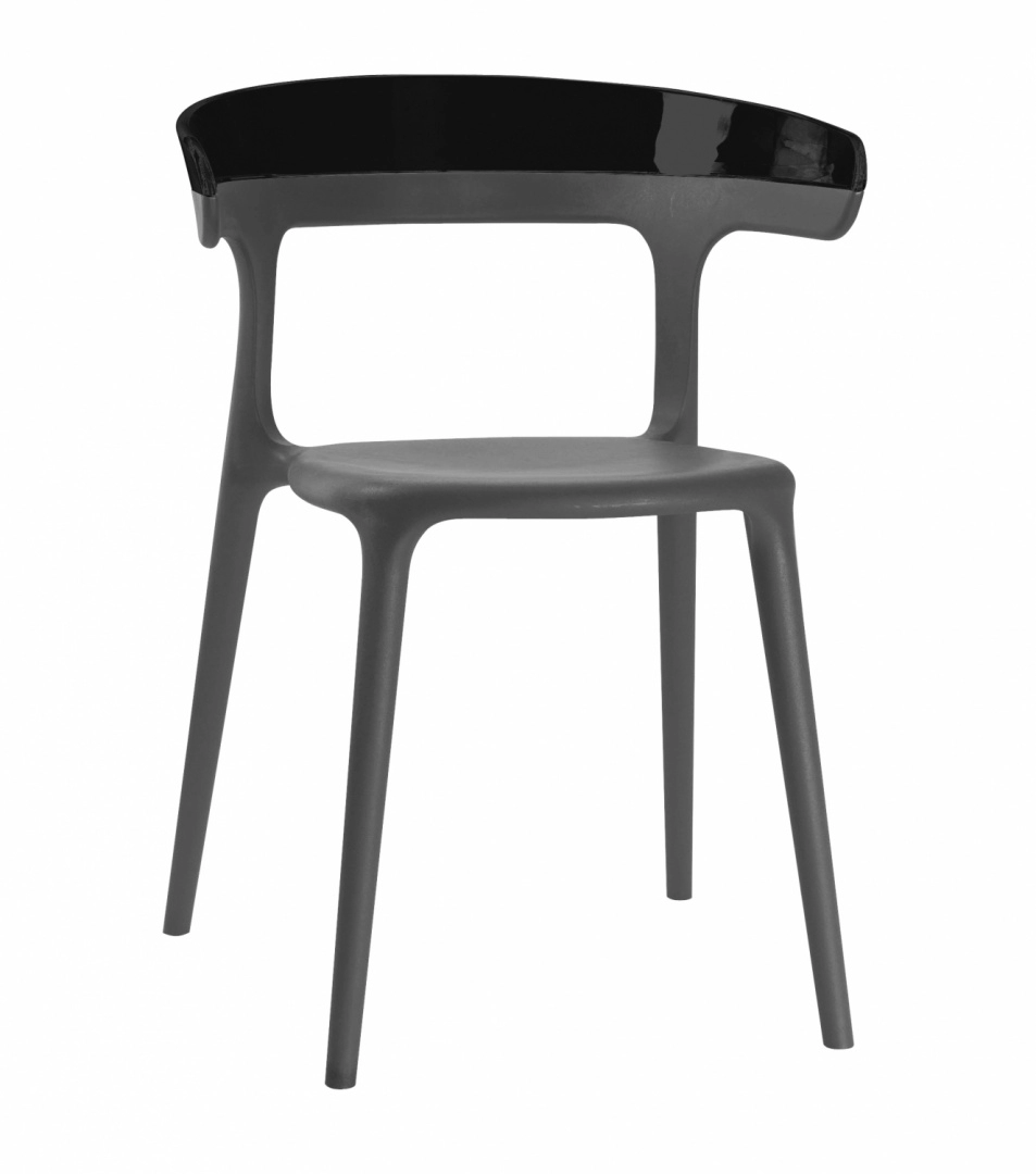 Кресло Litolan Papatya Luna Антрацит Черный (DR001920)