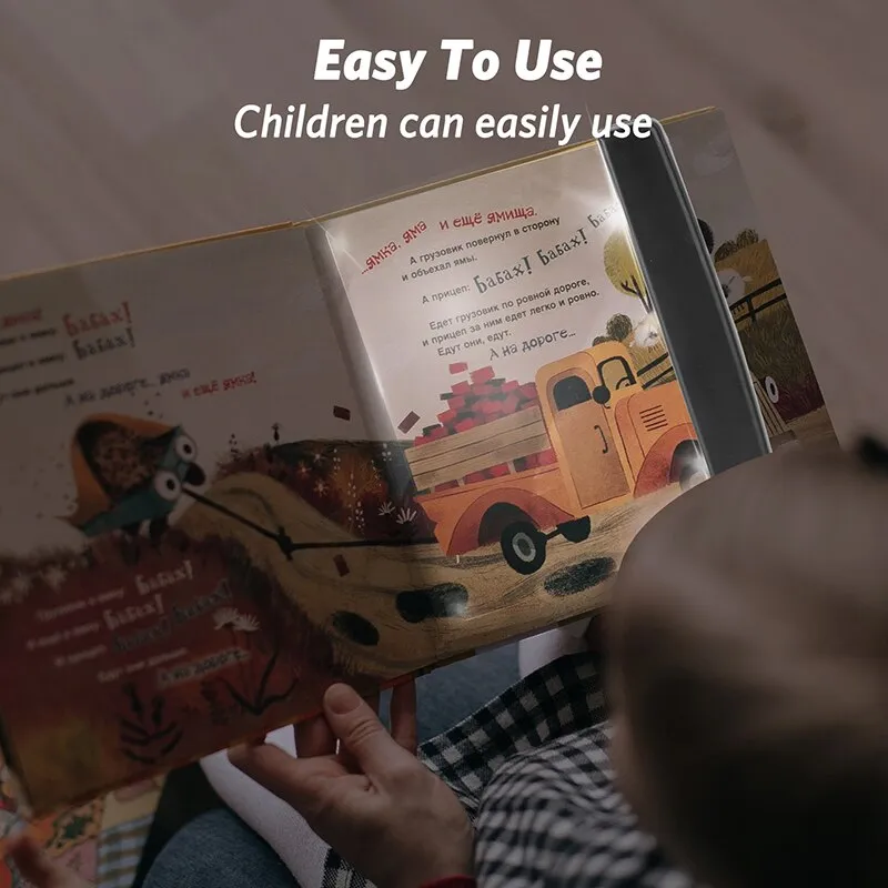 Лампа-светильник светодиодный для чтения книг в темноте Черный (13687847) - фото 4 Лампа-светильник светодиодный для чтения книг в темноте Черный (13687847) - фото 4