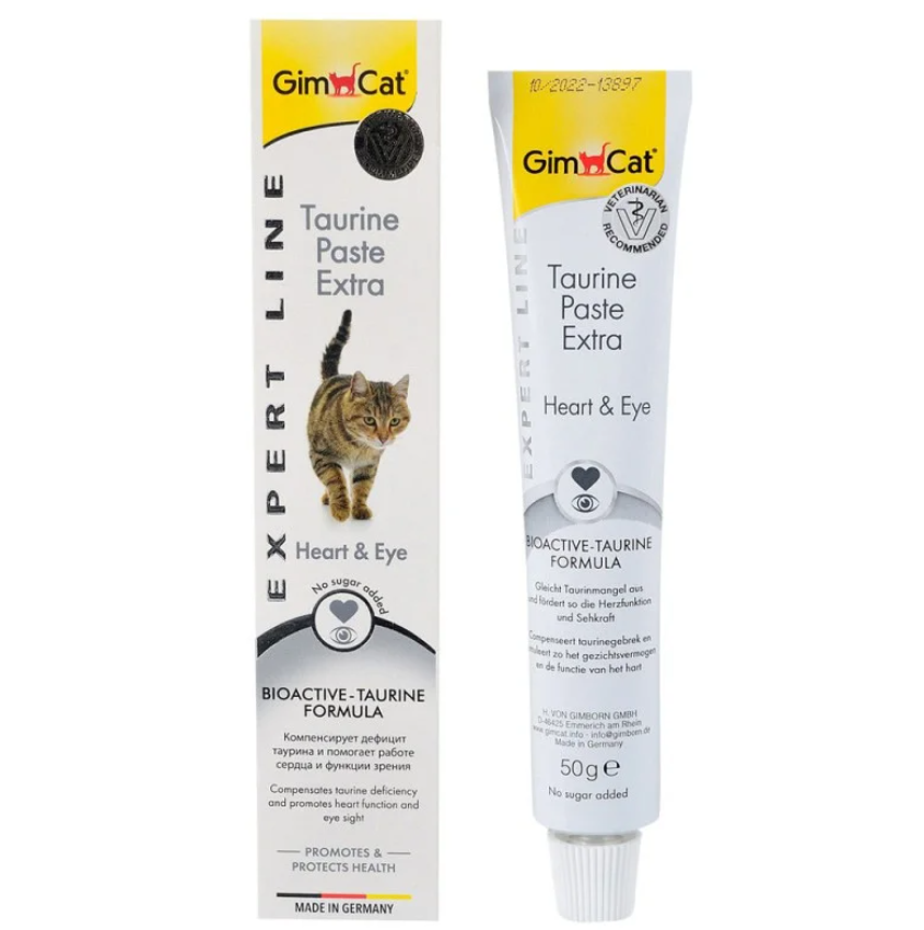 Паста GimCat Expert Line Taurine Extra для котів підтримка серця та зору 50 г