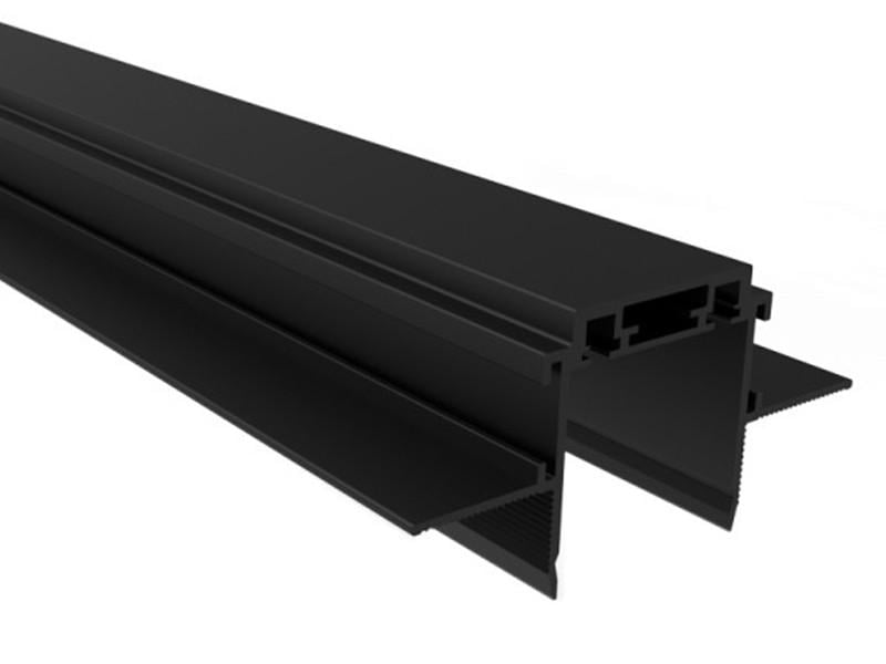 Шинопровід вбудованний Ardero ULTRA для низьковольтних трекових світильників 2 м Чорний (CAB1404)