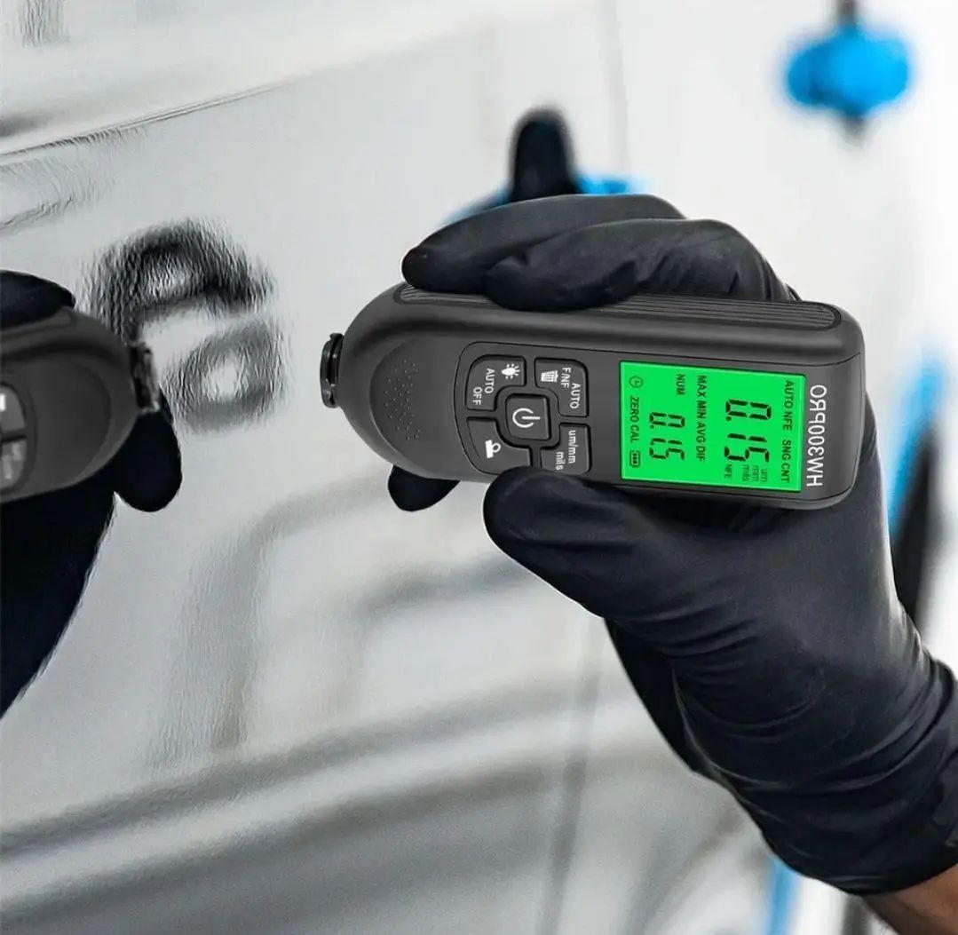 Товщиномір цифровий професійний HW300PRO для лакофарбового покриття (2147220075) - фото 2