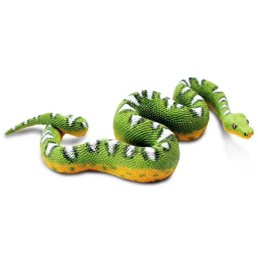 Фигурка игровая Safari Ltd Изумрудный древесный удав змея (101084)