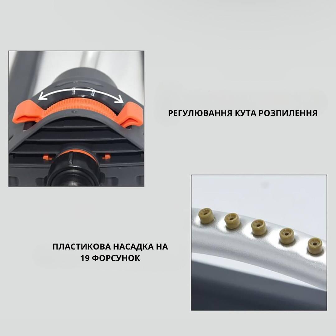 Зрошувач садовий для поливу саду/города Bodasan з регулюванням кута та сили поливу (2456521540) - фото 6 Зрошувач садовий для поливу саду/города Bodasan з регулюванням кута та сили поливу (2456521540) - фото 6