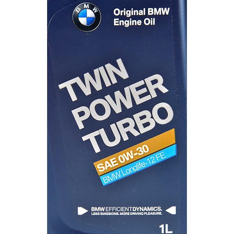 Моторное масло BMW Twinpower Turbo Oil Longlife-12 FE SAE 0W-30 1 л (83212365935) - фото 3