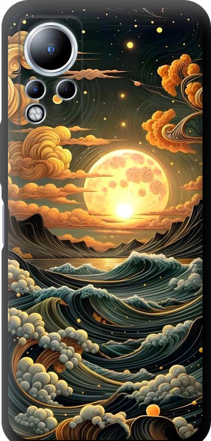 Чехол на Infinix Note 11 Арт волны (6332b-2754-42517) Чехол на Infinix Note 11 Арт волны (6332b-2754-42517)